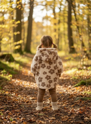 Teddy Mitwachsjacke »Bloomy Bear« 🧸