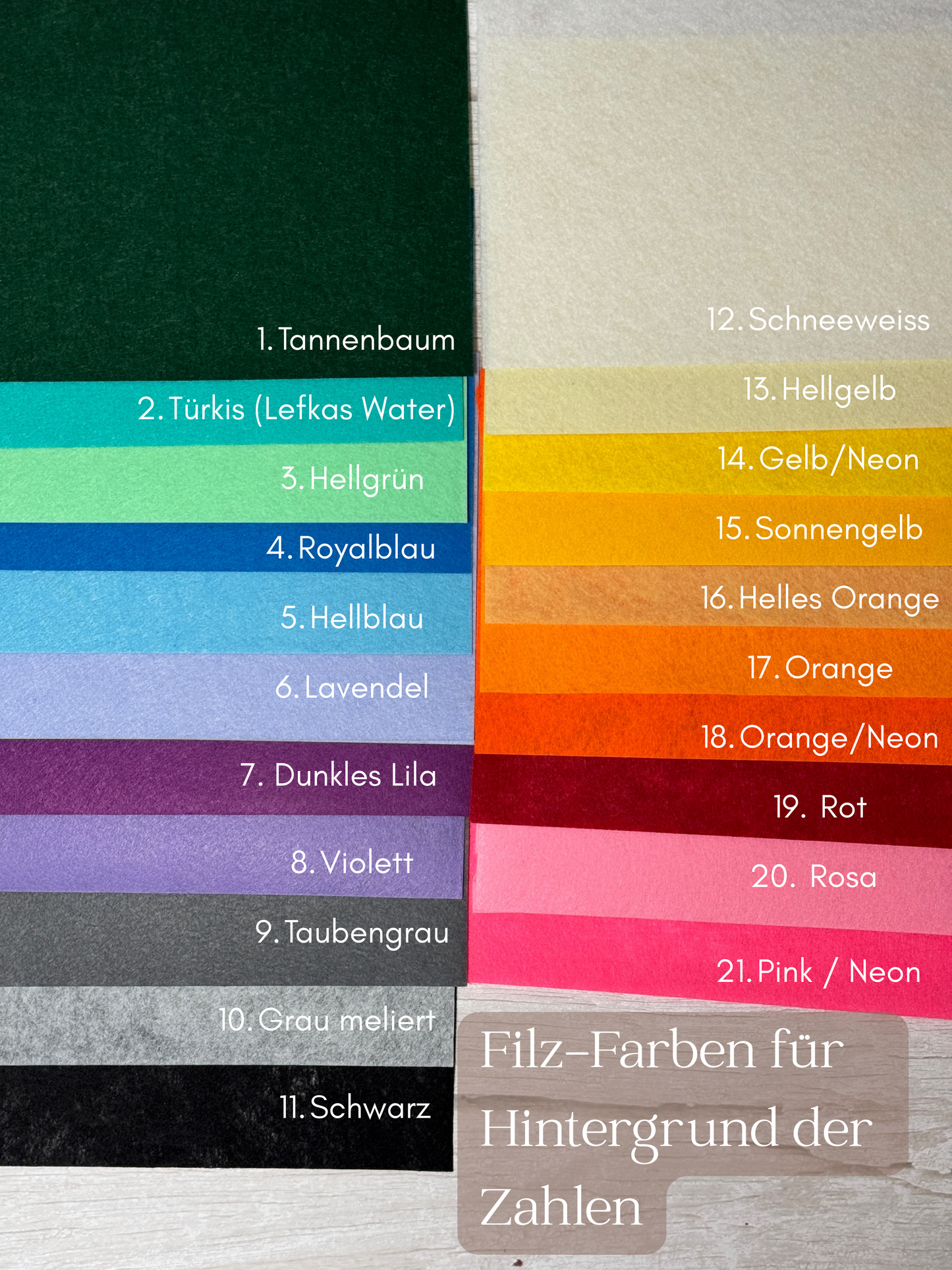 Individuelle Musselin-Geburtstagskrone